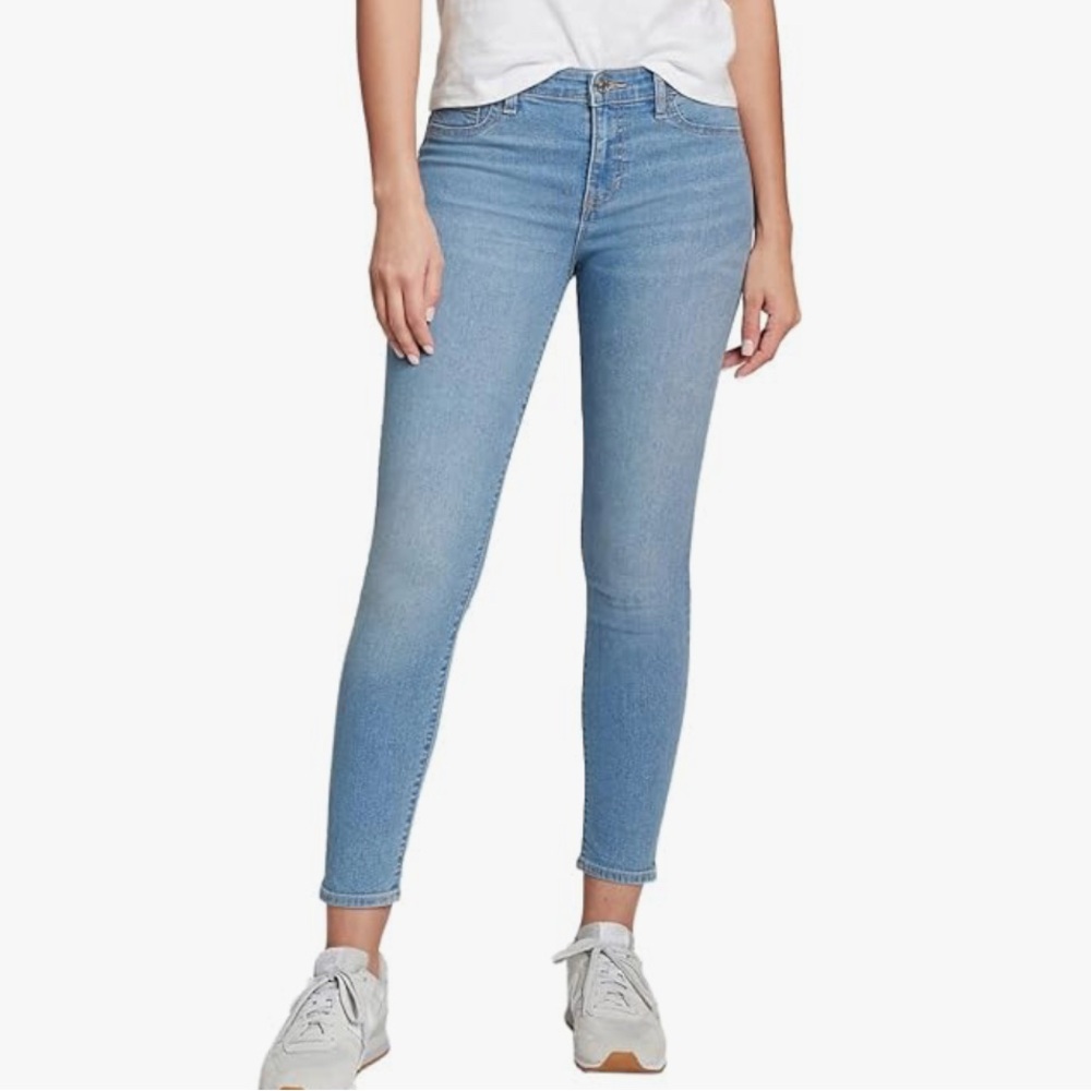 Gap Light Wash Favorite Mid Rise Jegging Skinny Jeans  6 / 28